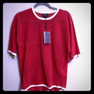 Giorgio Armani pink top